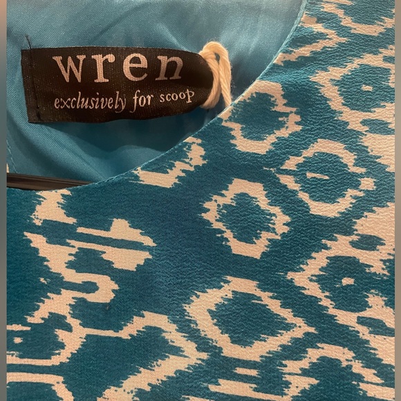 Wren 100% Silk Geometric Print Dress - Picture 10 of 11